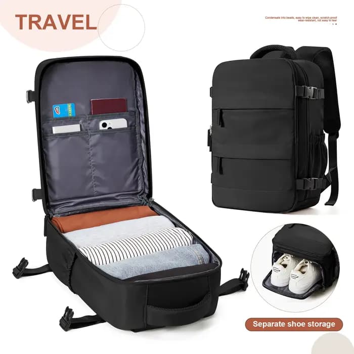 Sac à dos Ryanair 40x20x25, sac de cabine, sac à dos de voyage pour hommes et femmes, bagage à main,