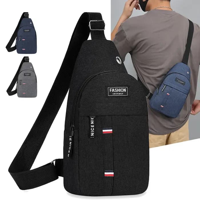 Sac banane étanche de grande capacité pour hommes