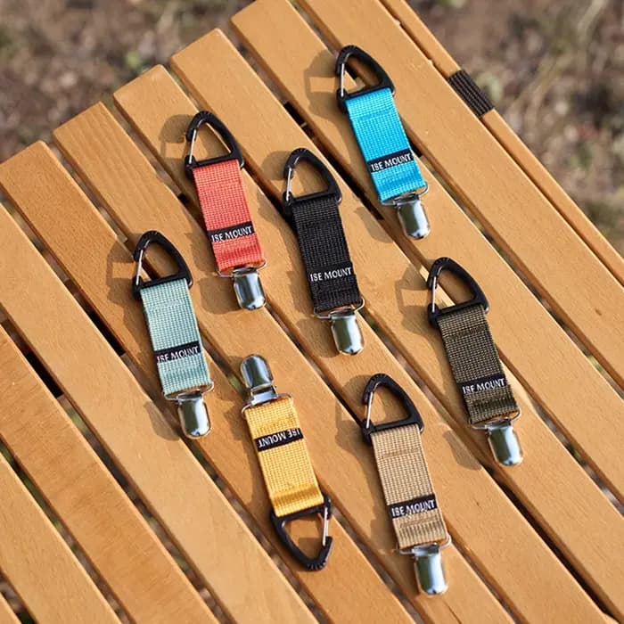 Clips multifonctionnels pour sac à dos