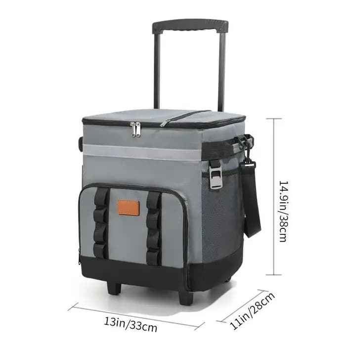 Sac isotherme à roulettes grande capacité