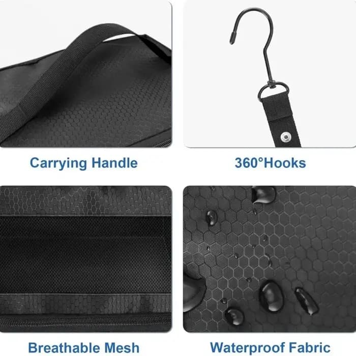 Sacs de rangement suspendus pliables