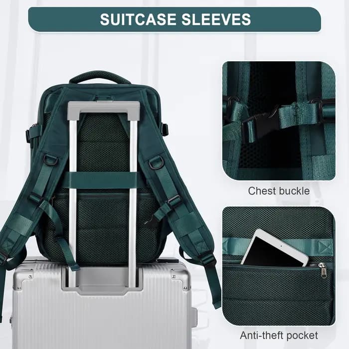 Sac à dos de voyage, sac d'articles personnels pour vol approuvé