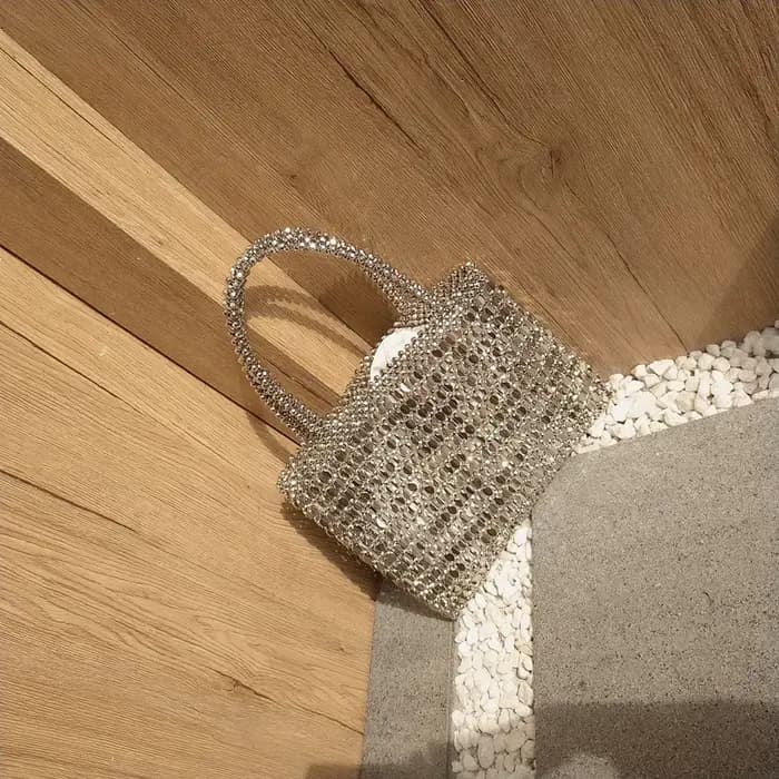 Vintage fait à la main dames sac