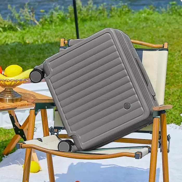Bagage de 18 pouces, petit bagage à la mode, boîtier de chariot de voyage léger avec serrure à combi