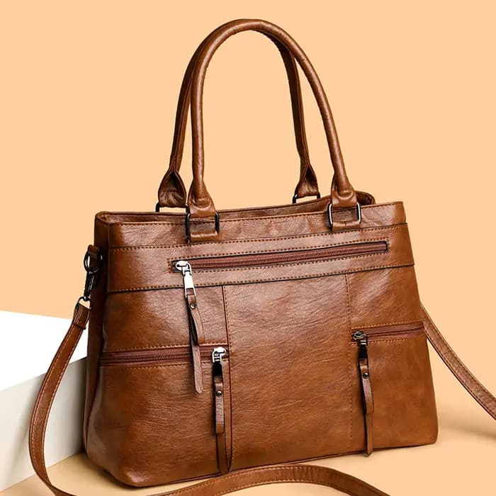 Sac à main élégant pour femmes de haute qualité en cuir sacs à poignée supérieure sac