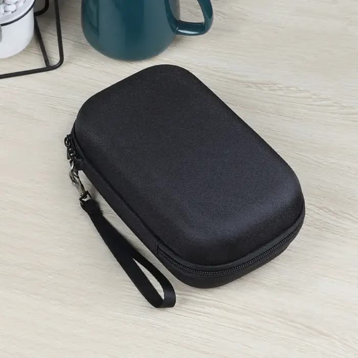 Organisateur de voyage de grande capacité, coque rigide Portable, sac de rangement d'accessoires num