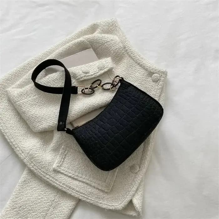 Petit sac carré rétro populaire de tempérament doux, petit sac carré à bandoulière, mode décontracté