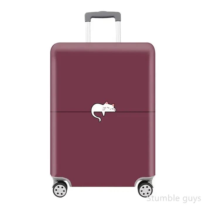 Housse de protection de valise élastique durable, anti-usure, anti-poussière, accessoire de voyage e