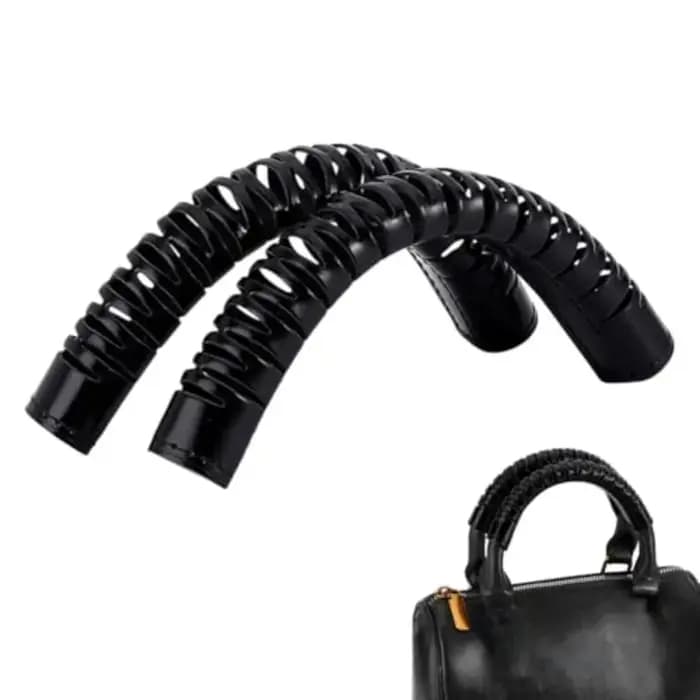 Lot de 2 protections en cuir souple pour poignée de sac à main