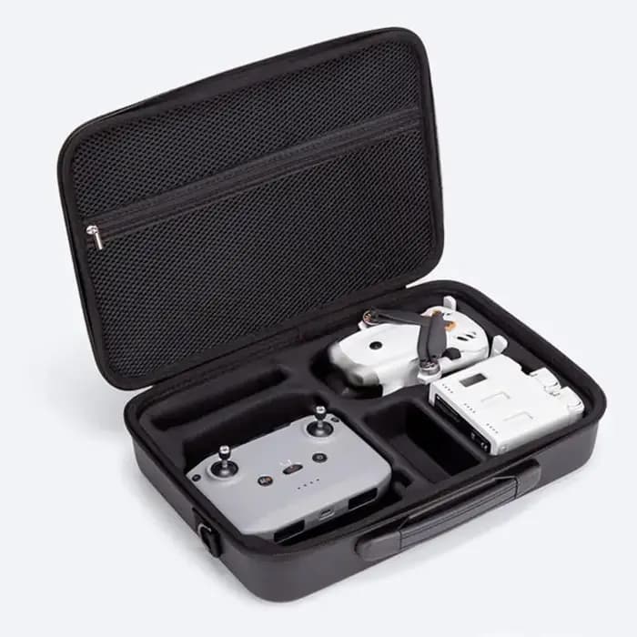R53C mallette rangement avec poches en filet intégrées, organisateur d'accessoires robuste adapté au