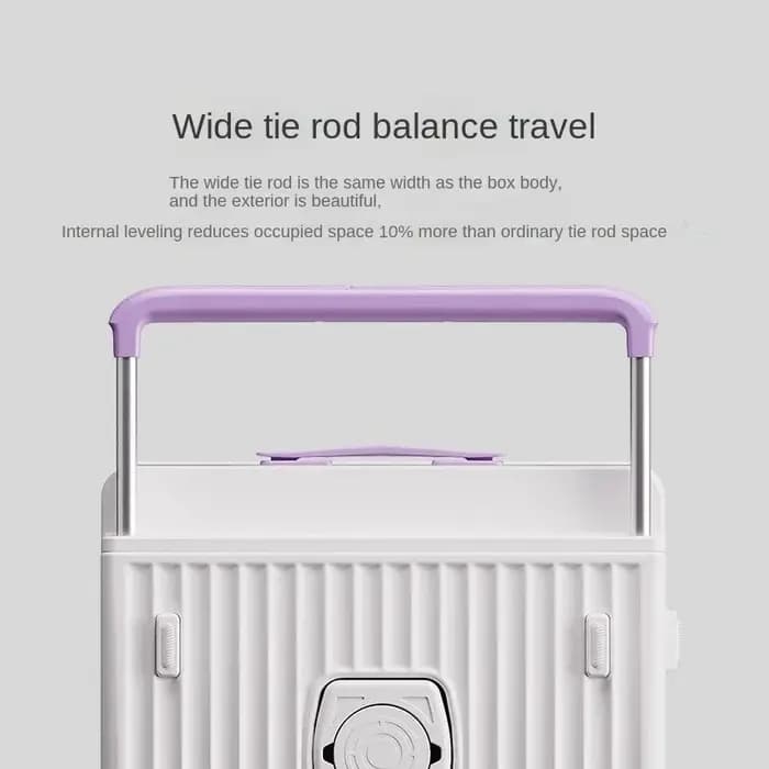 Nouvelle valise à roulettes multifonctionnelle avec ouverture frontale pour ordinateur portable