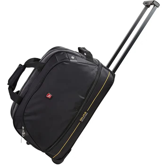 Sac de voyage à roulettes OIWAS pour hommes, 56L, imperméable, pliable, bagage à main avec roues, sacs de cabine extensibles