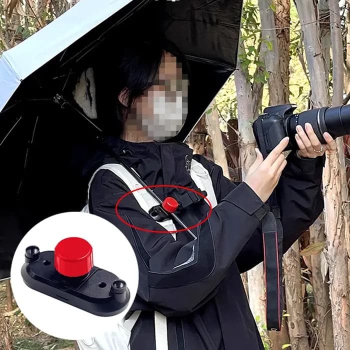 Clip de sac à dos pour porte-parapluie