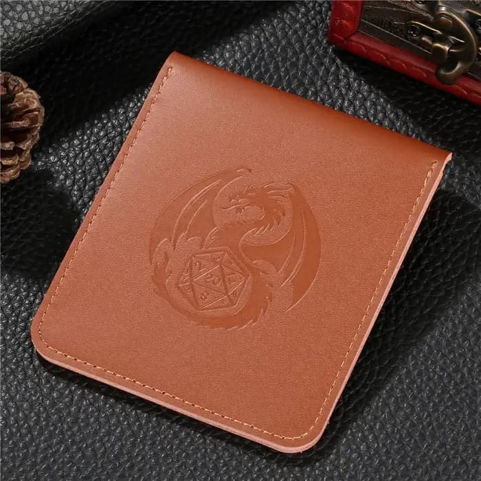 Sac en cuir marron Portable pour montre de poche