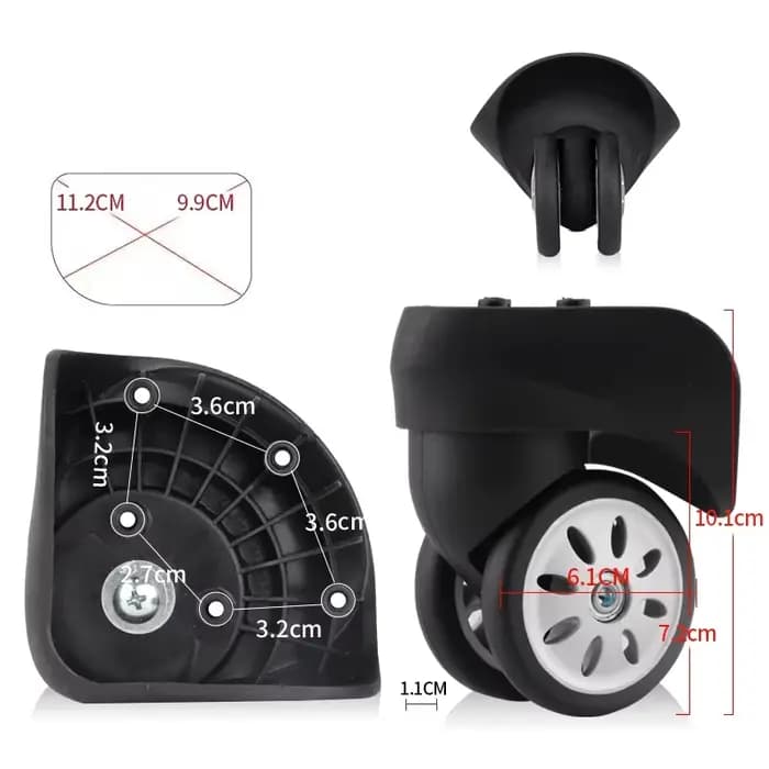 Roue universelle adaptée aux valises Samsontie