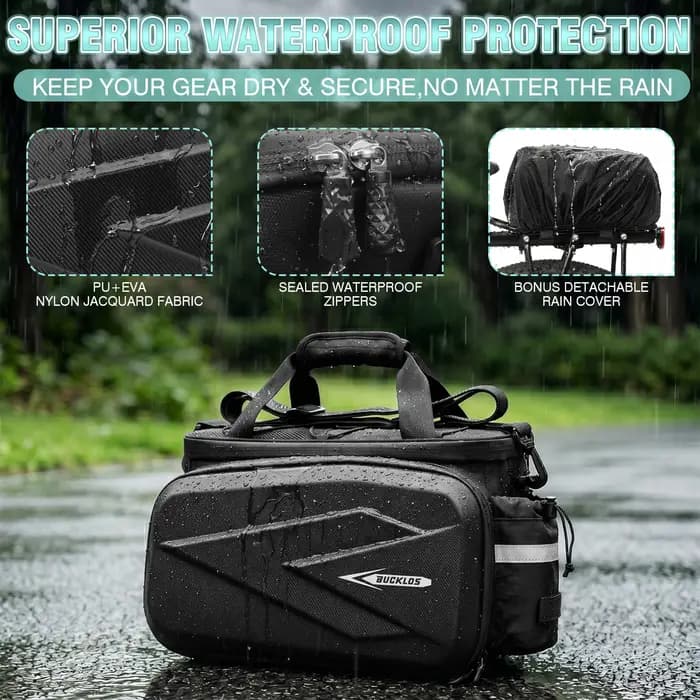 Sac de transport pour vélo VTT BUCKLOS 19L