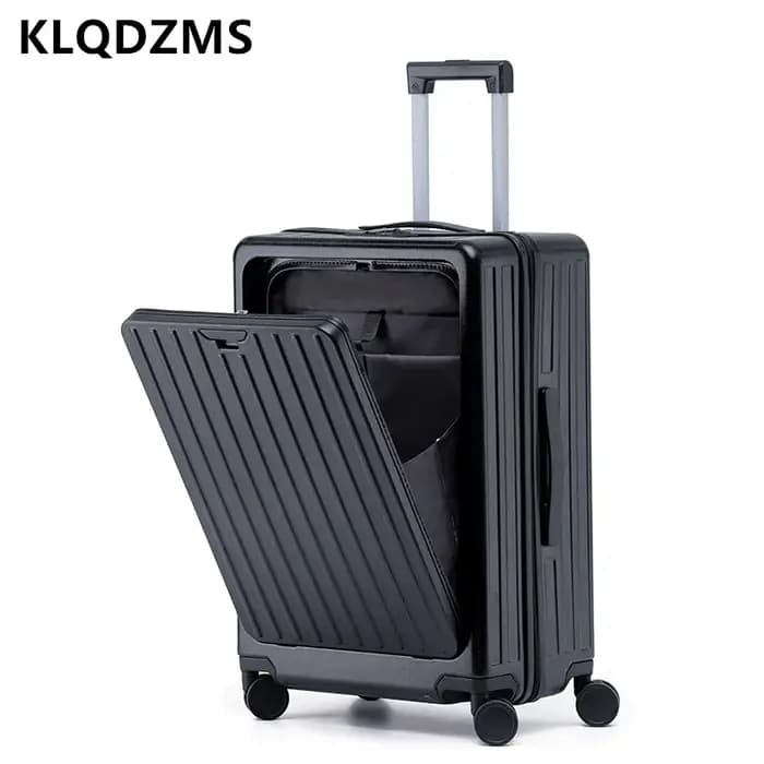 KLQDZMS bagage pour ordinateur portable 20 "22" 24 "26 pouces ouverture frontale ABS + boîtier d'embarquement pour PC