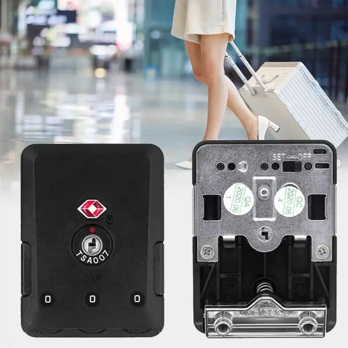 Durable TSA 3 chiffres serrure à combinaison outil de sécurité
