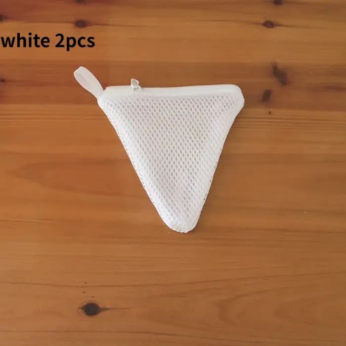 2 sacs de rangement pour chaussettes et petits objets avec fermeture éclair