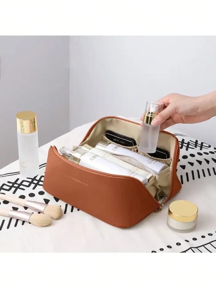 Grand sac à cosmétiques de voyage pour femmes