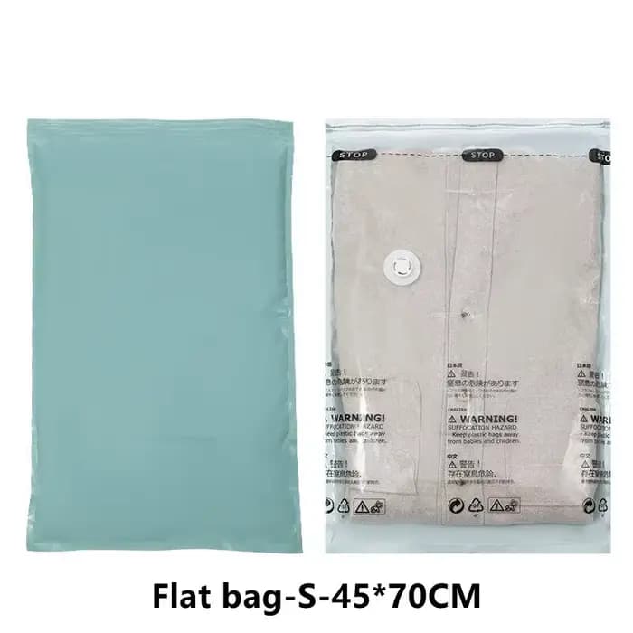 Sacs de compression sous vide sans pompe, taille extra large pour vêtements, couvertures, literie, o