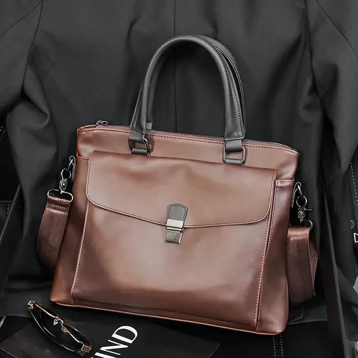 Rétro Crazy Horse PU cuir mallette d'affaires sacs célèbre concepteur Boston fourre-tout marque de luxe sac croisé Bolsas