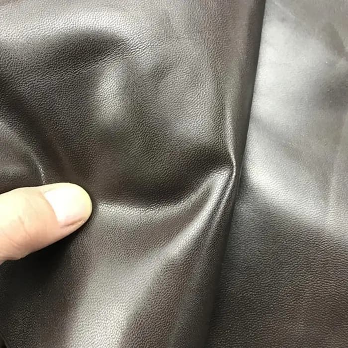 Lig. Cuir véritable de chèvre tanné pour chaussures artisanales, sac à vêtements, épaisseur 0.9-1.1mm
