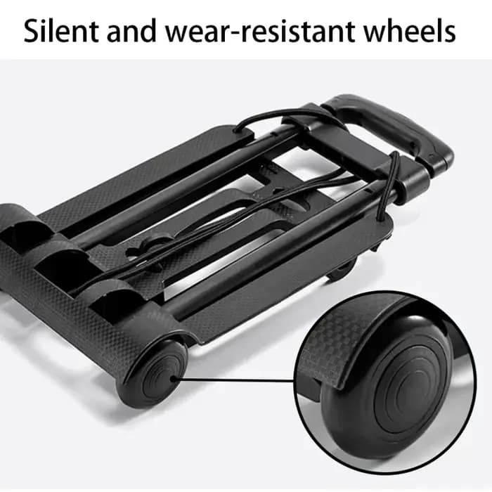 Chariot à roulettes pliable pour bagages