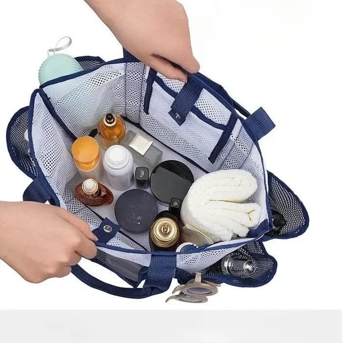 Grand sac de plage en maille
