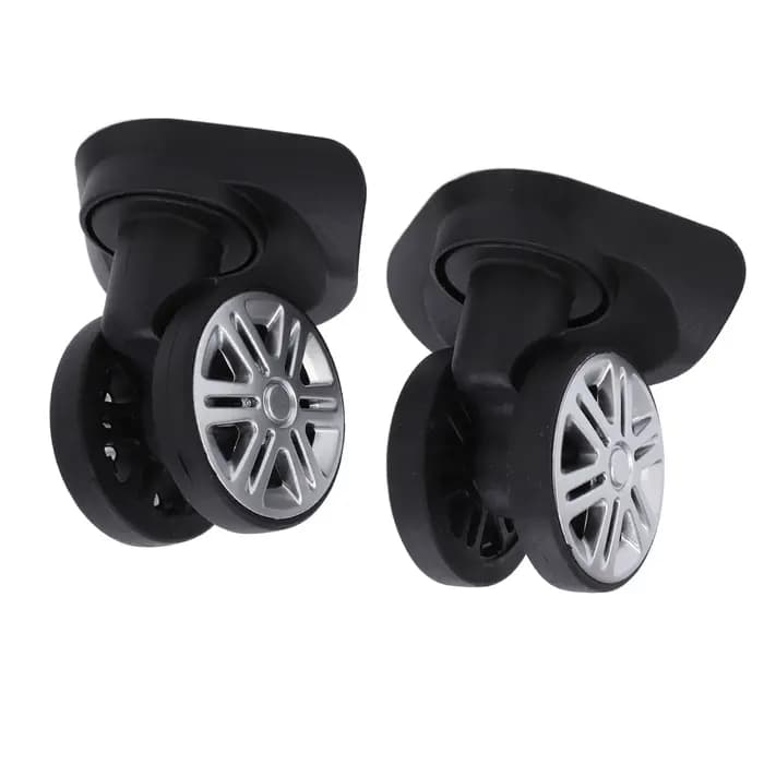 1 Paire de Roues Pivotantes pour Valise