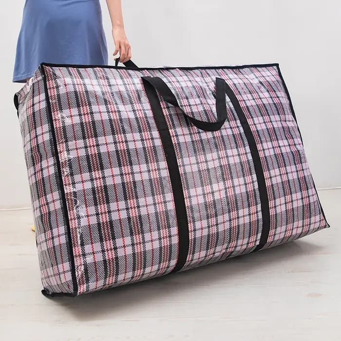 Sac tissé pliable de grande capacité pour maison mobile