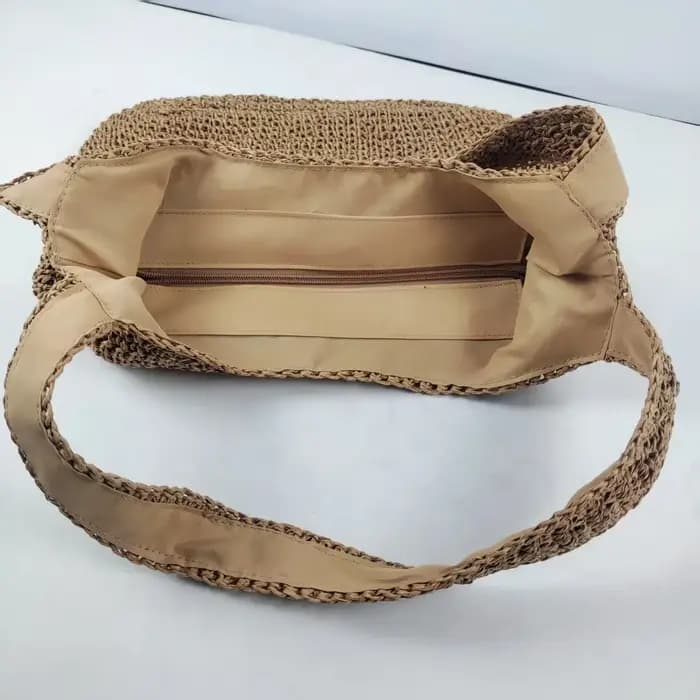 2025 mode rotin femmes sacs à bandoulière tissé femme