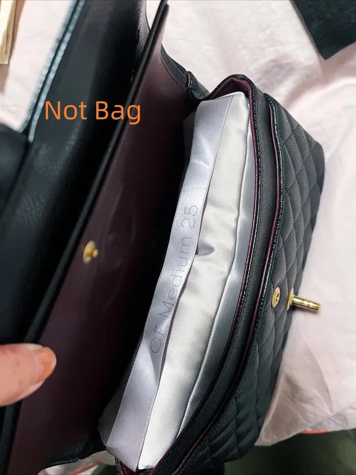 Convient pour les sacs à rabat classiques oreiller de rangement sac à main de luxe rangement oreille