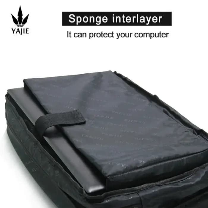 Grand sac fourre-tout en toile pour ordinateur portable pour homme