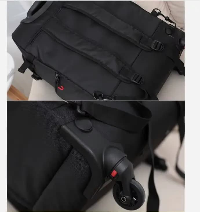Valise à main pour homme, bagage à roulettes, taille de cabine, voyage d'affaires, sac à roulettes, 18 po, 20 po, 22 po