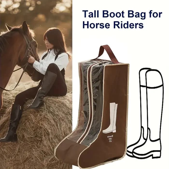 Sac de transport pour bottes équestres en tissu Non tissé Pvc