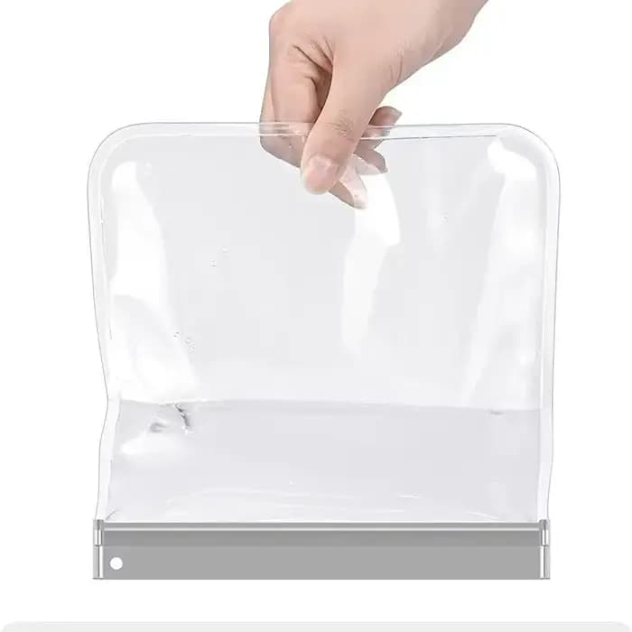 2 pièces bagages Transparent voyage utilisation étanche vol maquillage