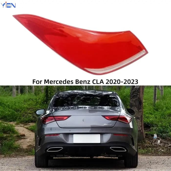 Accessoires pour feux arrière de voiture Mercedes Benz W118 CLA 2020 2021 2022 2023, gadgets, coques de feux arrière, abat-jour