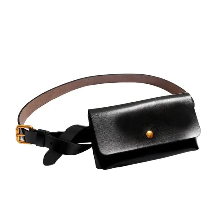 Nouvelle Sacoche de Ceinture en Cuir Véritable pour Femme – Sac Poitrine de Luxe d'Été