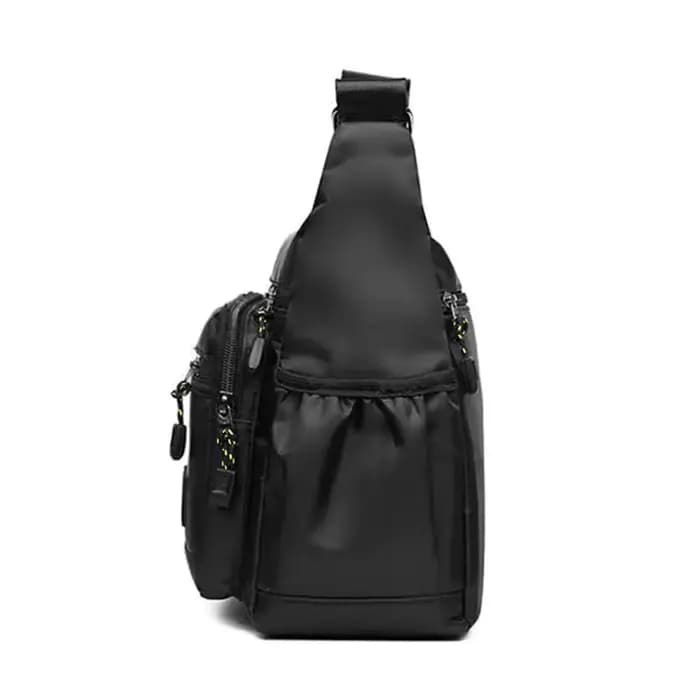 Sac à bandoulière pour hommes avec poches multicouches