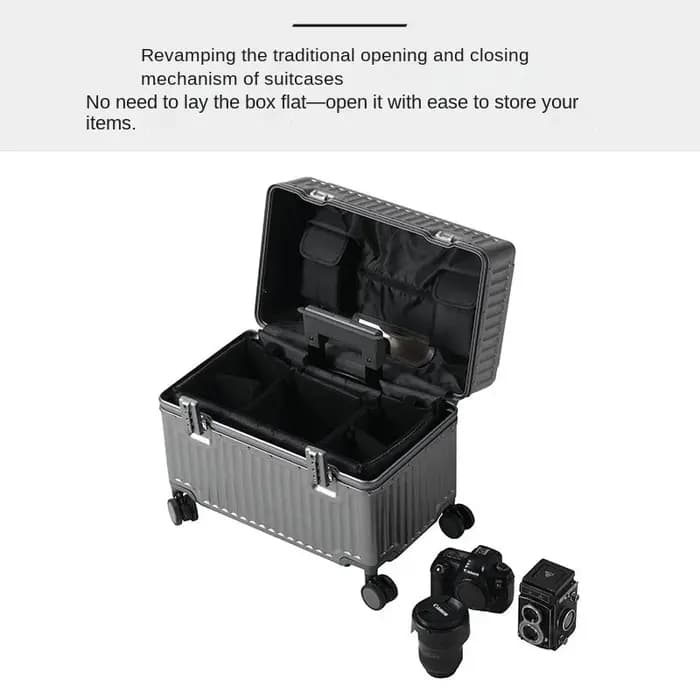 Valise cabine KO-KU nouvelle génération à ouverture rabattable