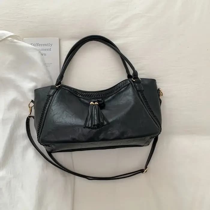 Sac de trajet Vintage en cuir Pu pour femmes