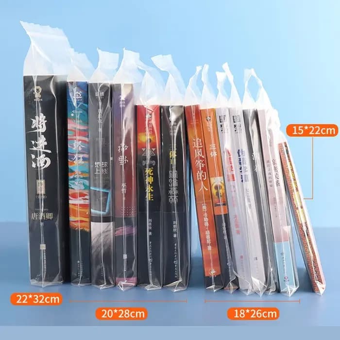 Nouveau sac de protection anti-poussière et résistant à l'humidité, rangement de livres, couverture