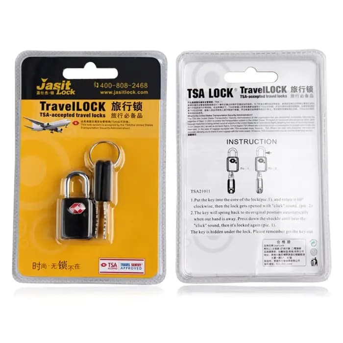 Cadenas portatif imperméable en alliage de zinc couleur Or Rose pour verrouillage de valise bagage et sac à main haute sécurité