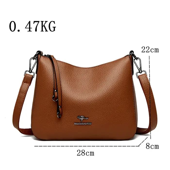 Sacs à main de luxe en cuir de grande capacité pour femmes