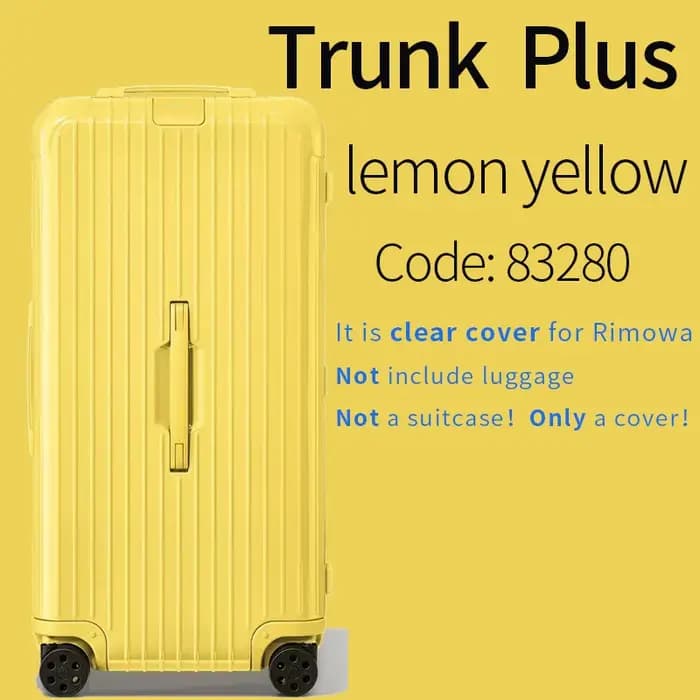 Housse transparente Applicable pour Rimowa Essential valise