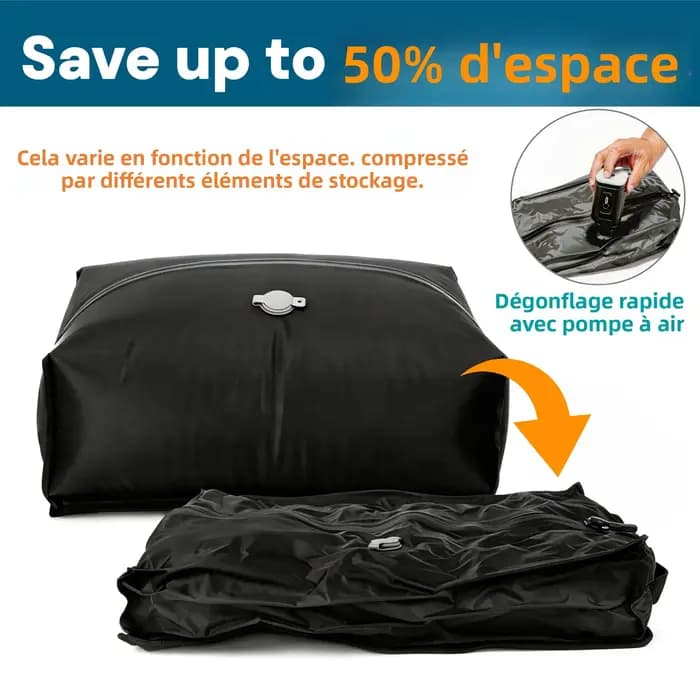 Sacs de compression sous vide en TPU durables et tissu résistant aux déchirures