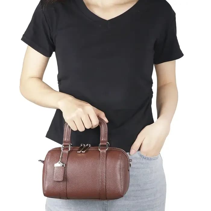 2025 tendance luxe concepteur rétro sac à main pour femmes en cuir véritable épaule sacs à bandoulière Double fermetures éclair femme sac à poignée supérieure