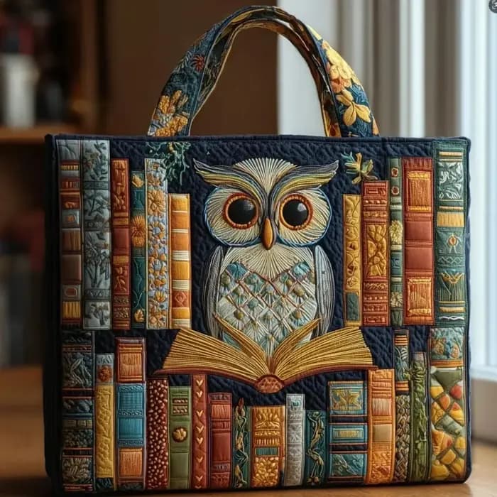 Sac fourre-tout vintage imprimé pour femme