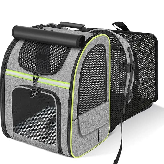Sac de transport pour chat pour usage extérieur